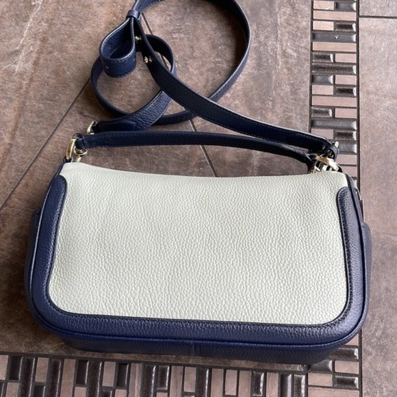 Kate Spade Pebbled Leather Crossbody Bag Light Pistachio Multi - Picture 6 of 16